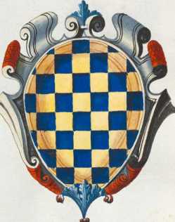 Familienwappen kleinerer Adelshäuser vo...