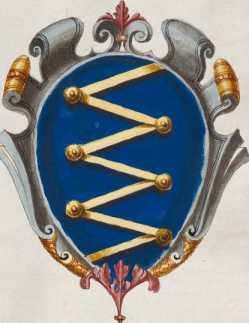 Familienwappen kleinerer Adelshäuser vo...