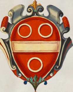 Familienwappen kleinerer Adelshäuser vo...