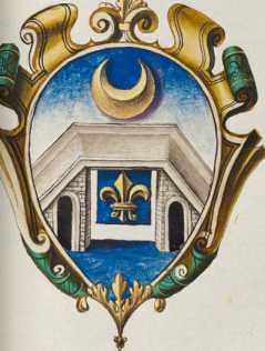 Familienwappen kleinerer Adelshäuser vo...
