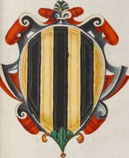 Familienwappen kleinerer Adelshäuser vo...