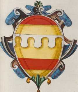 Familienwappen kleinerer Adelshäuser vo...