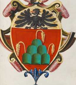 Familienwappen kleinerer Adelshäuser vo...