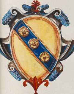Familienwappen kleinerer Adelshäuser vo...