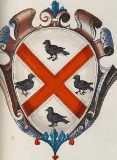 Familienwappen kleinerer Adelshäuser vo...