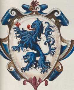 Familienwappen kleinerer Adelshäuser vo...