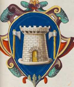 Familienwappen kleinerer Adelshäuser vo...