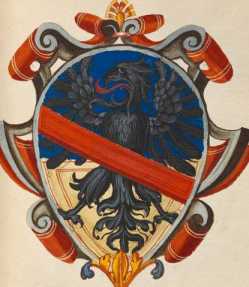 Familienwappen kleinerer Adelshäuser vo...
