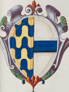 Familienwappen kleinerer Adelshäuser vo...