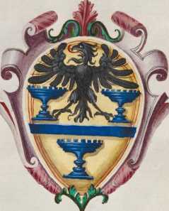 Familienwappen kleinerer Adelshäuser vo...