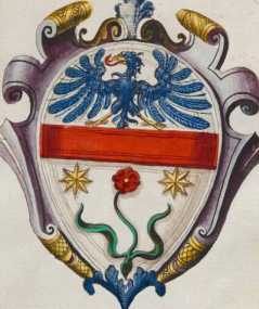 Familienwappen kleinerer Adelshäuser vo...
