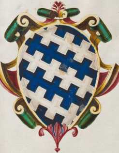 Familienwappen kleinerer Adelshäuser vo...