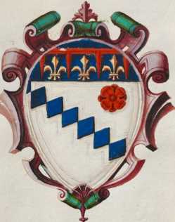 Familienwappen kleinerer Adelshäuser vo...