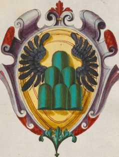 Familienwappen kleinerer Adelshäuser vo...