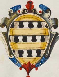 Familienwappen kleinerer Adelshäuser von Siena ... da
