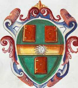 Familienwappen kleinerer Adelshäuser vo...