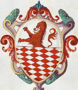 Familienwappen kleinerer Adelshäuser vo...