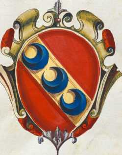 Familienwappen kleinerer Adelshäuser vo...