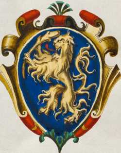 Familienwappen kleinerer Adelshäuser vo...