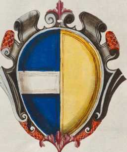Familienwappen kleinerer Adelshäuser vo...