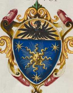 Familienwappen kleinerer Adelshäuser vo...