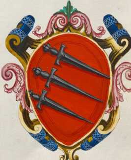 Familienwappen kleinerer Adelshäuser vo...