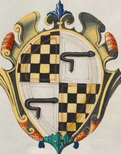 Familienwappen kleinerer Adelshäuser vo...