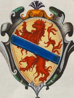 Familienwappen kleinerer Adelshäuser vo...