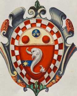 Familienwappen kleinerer Adelshäuser vo...