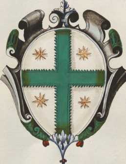 Familienwappen kleinerer Adelshäuser vo...