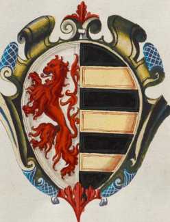 Familienwappen kleinerer Adelshäuser vo...