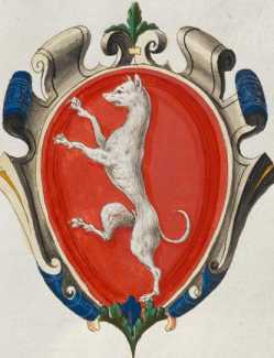 Familienwappen kleinerer Adelshäuser vo...