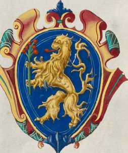 Familienwappen kleinerer Adelshäuser vo...