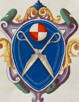 Familienwappen kleinerer Adelshäuser vo...