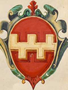 Familienwappen kleinerer Adelshäuser vo...