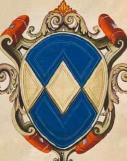 Familienwappen kleinerer Adelshäuser vo...