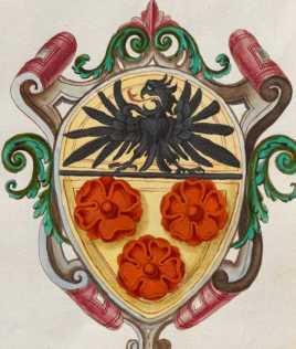 Familienwappen kleinerer Adelshäuser vo...