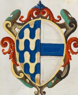 Familienwappen kleinerer Adelshäuser vo...