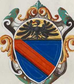 Familienwappen kleinerer Adelshäuser vo...