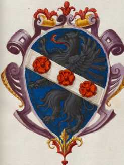 Familienwappen kleinerer Adelshäuser vo...