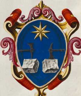 Familienwappen kleinerer Adelshäuser vo...