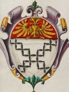 Familienwappen kleinerer Adelshäuser vo...