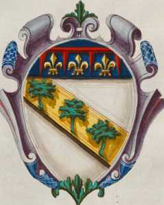 Familienwappen kleinerer Adelshäuser vo...