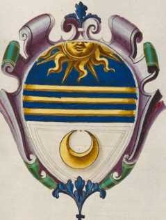 Familienwappen kleinerer Adelshäuser vo...