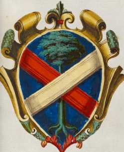 Familienwappen kleinerer Adelshäuser von Siena ... dans