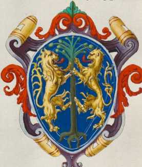 Familienwappen kleinerer Adelshäuser von Volterra ... from