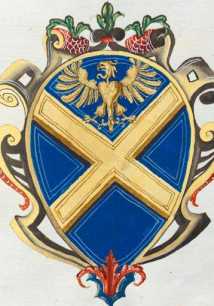 Familienwappen kleinerer Adelshäuser vo...