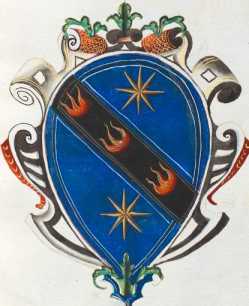 Familienwappen kleinerer Adelshäuser vo...