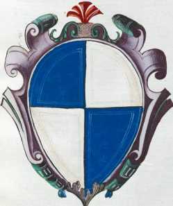 Familienwappen kleinerer Adelshäuser vo...