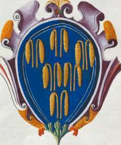 Familienwappen kleinerer Adelshäuser vo...